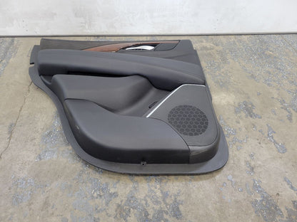 2016 ESCALADE LH DRIVER REAR DOOR TRIM PANEL BLACK 26500 - image 8