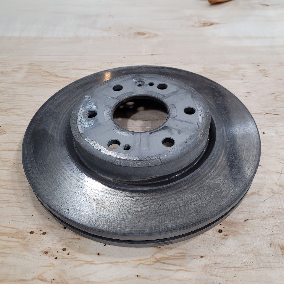 2021 SIERRA150 OEM FRONT BRAKE ROTOR 7,696 MILES 26643 - image 2
