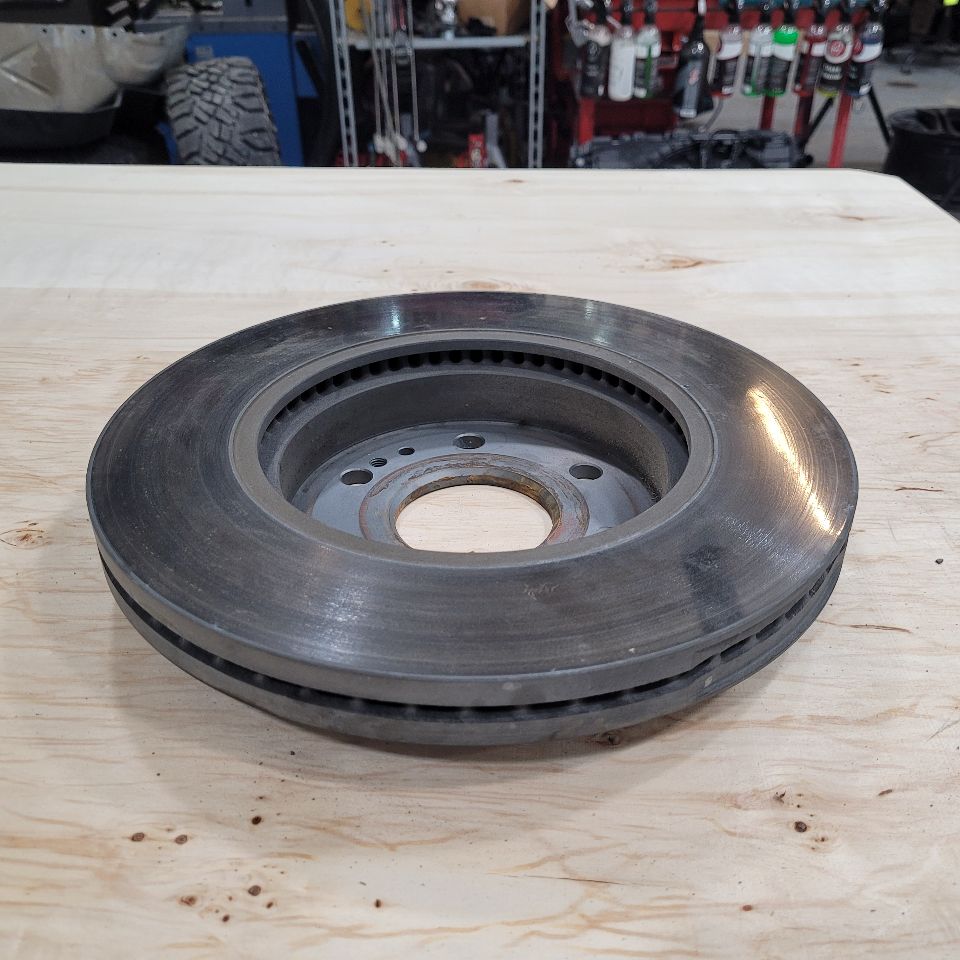2021 SIERRA150 OEM FRONT BRAKE ROTOR 7,696 MILES 26644 - image 7