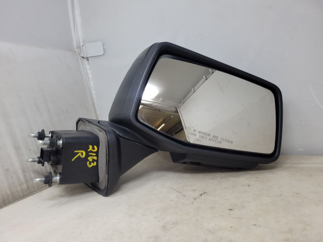2021 SIERRA150 RH PASSENGER SIDE VIEW MIRROR BLACK 26712 - image 1