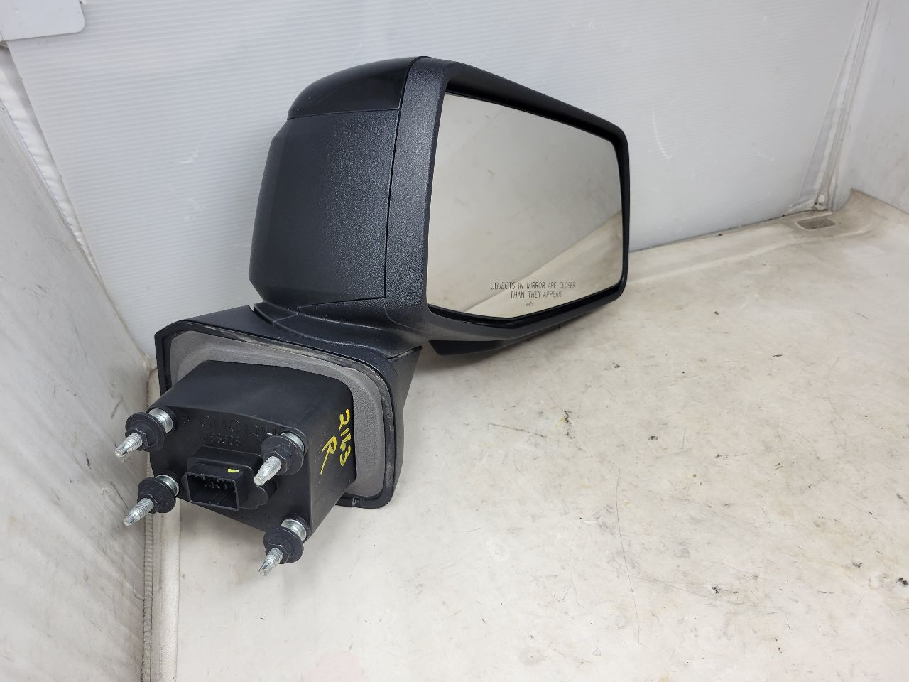 2021 SIERRA150 RH PASSENGER SIDE VIEW MIRROR BLACK 26712 - image 2