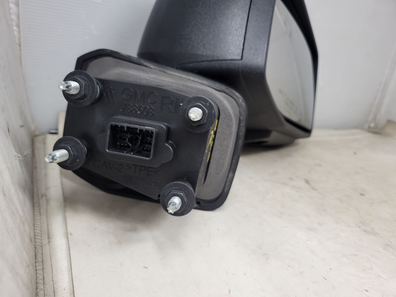 2021 SIERRA150 RH PASSENGER SIDE VIEW MIRROR BLACK 26712 - image 3