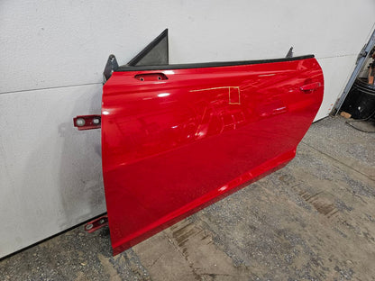 2013 CAMARO LH DRIVER DOOR VICTORY RED GCN 26884 - image 2