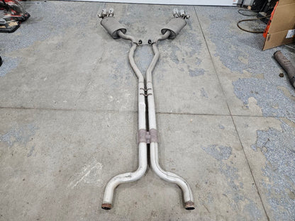 2013 CAMARO OEM DUAL BI MODE EXHAUST NPP CATBACK 26890 - image 1