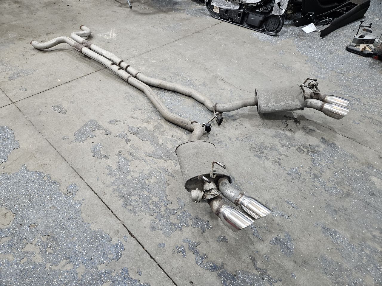 2013 CAMARO OEM DUAL BI MODE EXHAUST NPP CATBACK 26890 - image 4