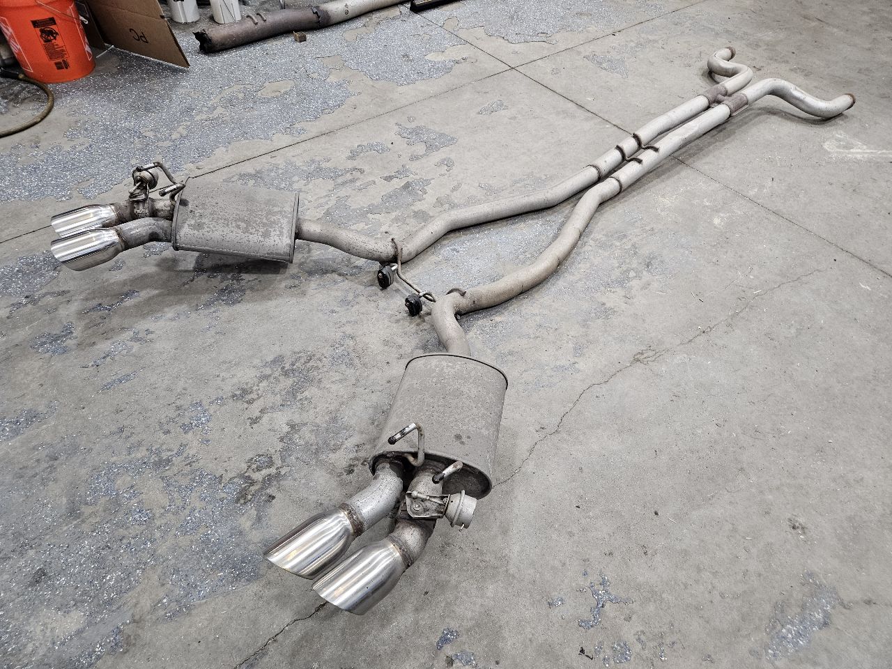 2013 CAMARO OEM DUAL BI MODE EXHAUST NPP CATBACK 26890 - image 5