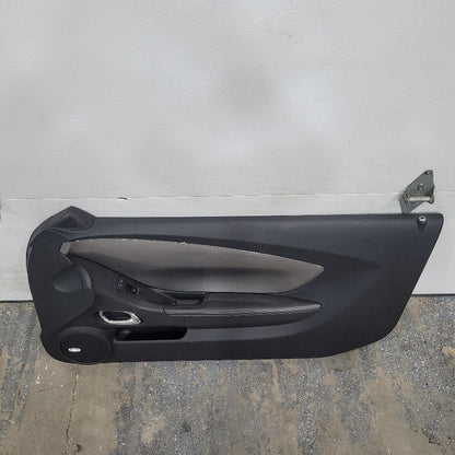 2013 CAMARO RH FRONT DOOR PANEL BLACK SILVER ABL 26892 - image 2