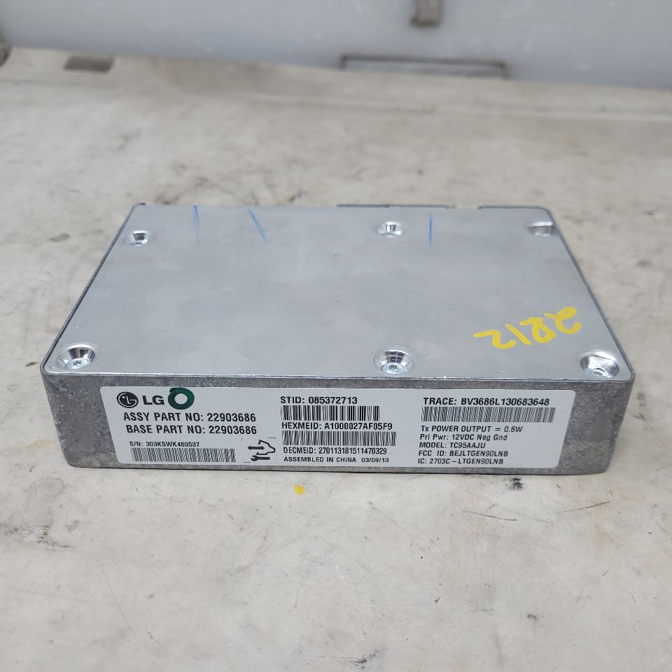 2013 CAMARO ONSTAR COMMUNICATION MODULE 22903686 26940 - image 1