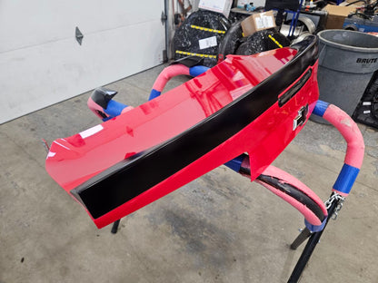2018 CAMARO SS 1LE DECKLID & SPOILER RED G7C 26981 - image 3