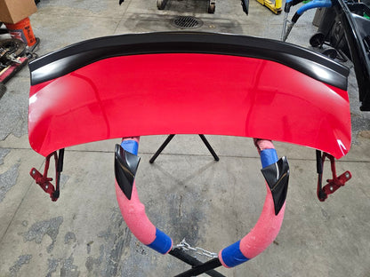 2018 CAMARO SS 1LE DECKLID & SPOILER RED G7C 26981 - image 7