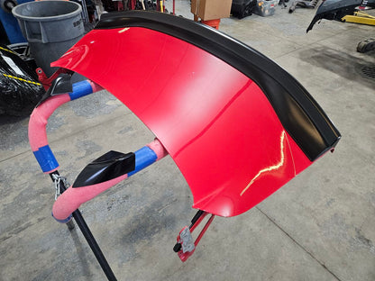 2018 CAMARO SS 1LE DECKLID & SPOILER RED G7C 26981 - image 8