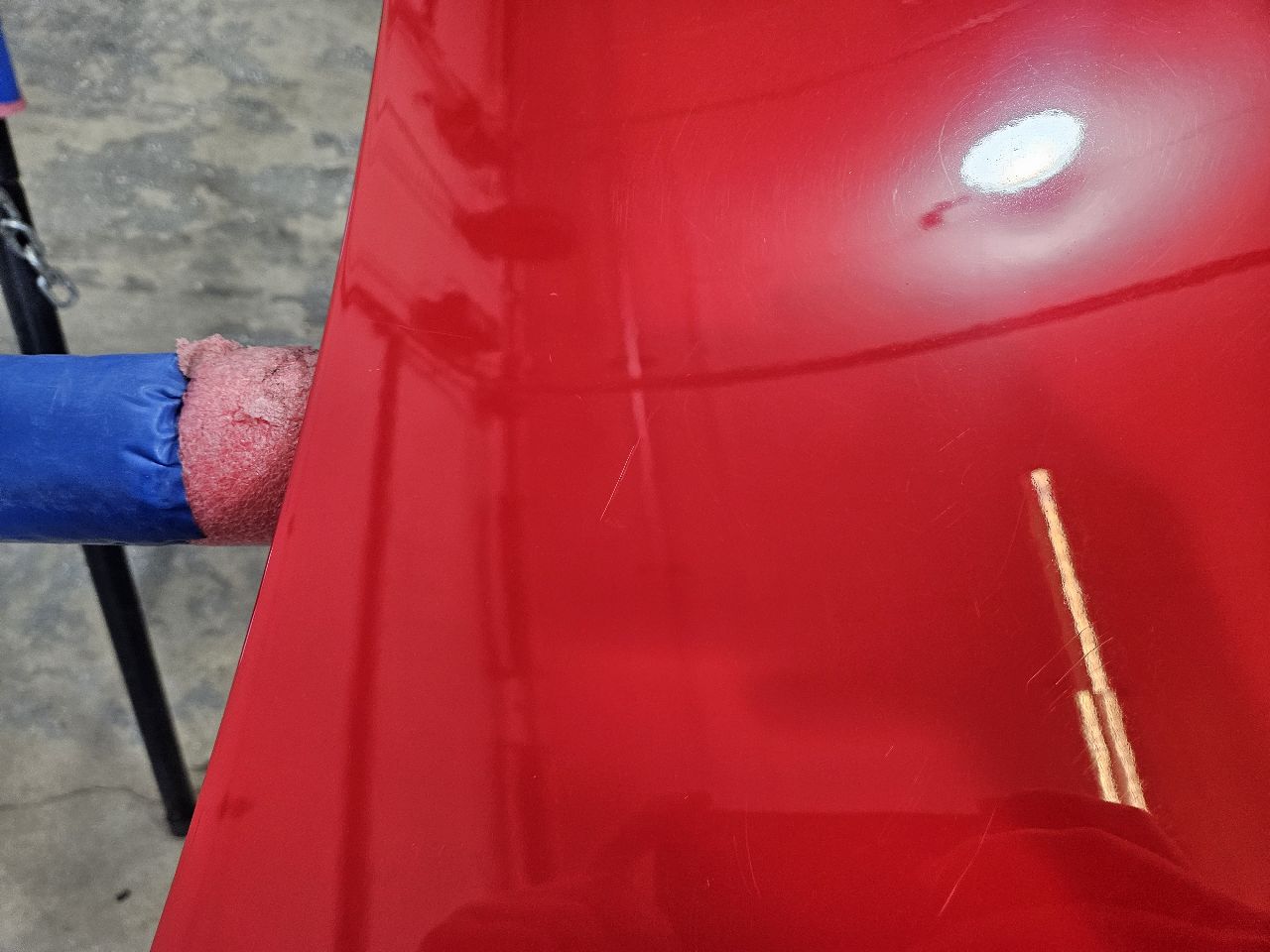2018 CAMARO SS 1LE DECKLID & SPOILER RED G7C 26981 - image 9