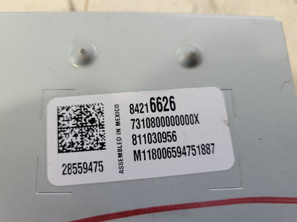 2018 CAMARO HMI BYPASS MODULE 84216626 27057 - image 8