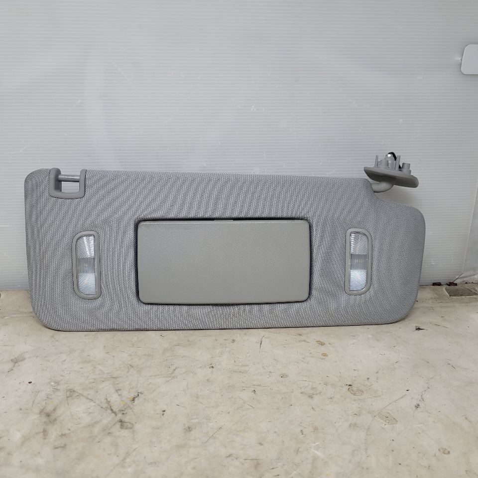 2017 SILVRDO15 RH PASSENGER SUN VISOR GREY LIGHTED 27153 - image 1