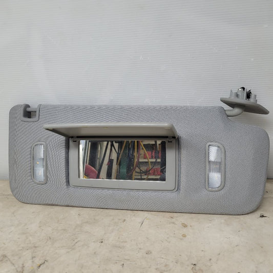 2017 SILVRDO15 RH PASSENGER SUN VISOR GREY LIGHTED 27153 - image 2
