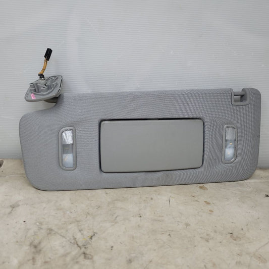 2017 SILVRDO15 LH DRIVER SUN VISOR ASH GREY LIGHTED 27154 - image 1