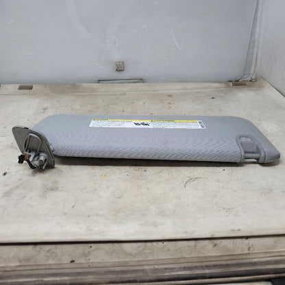 2017 SILVRDO15 LH DRIVER SUN VISOR ASH GREY LIGHTED 27154 - image 8