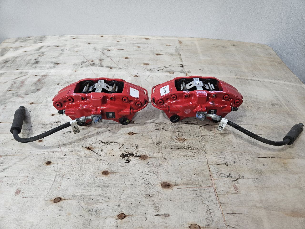 2022 CAMARO REAR 1LE SS BREMBO RED CALIPERS PAIR 27236 - image 7