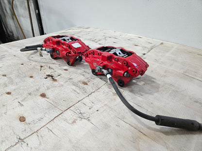2022 CAMARO REAR 1LE SS BREMBO RED CALIPERS PAIR 27236 - image 9