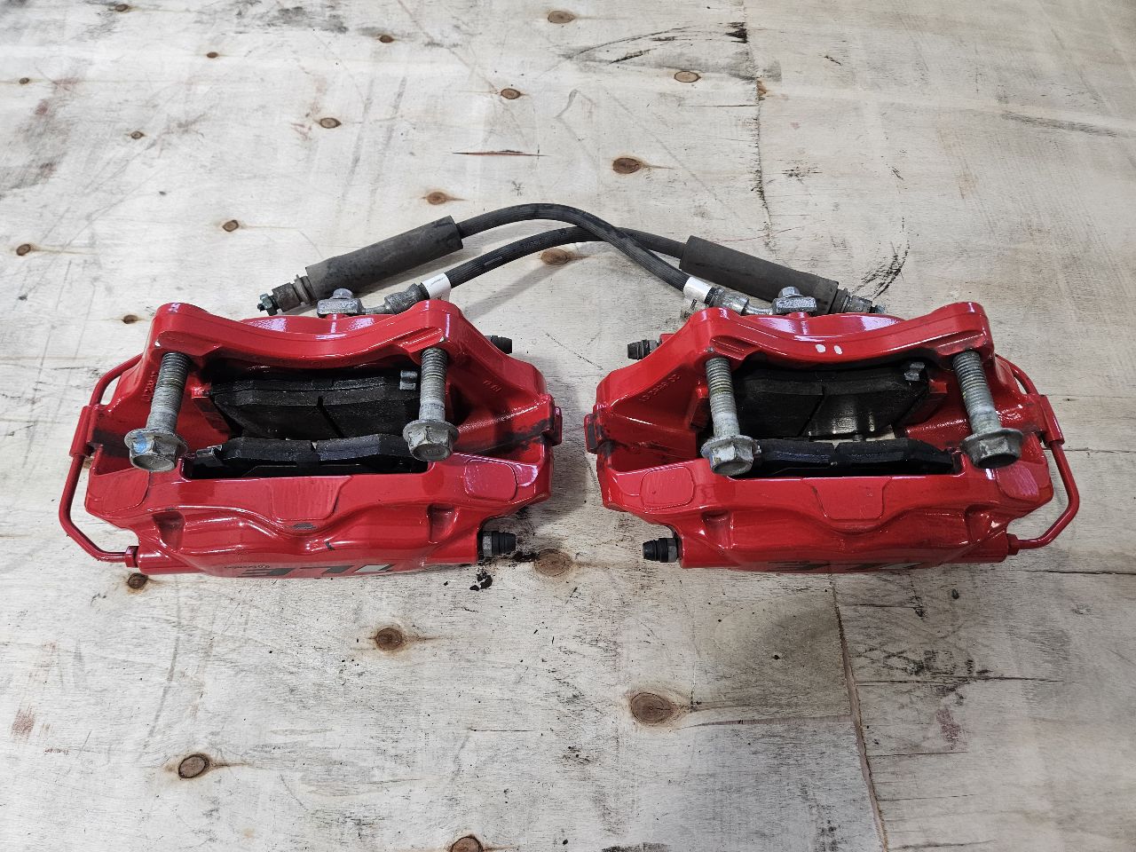 2022 CAMARO REAR 1LE SS BREMBO RED CALIPERS PAIR 27236 - image 13
