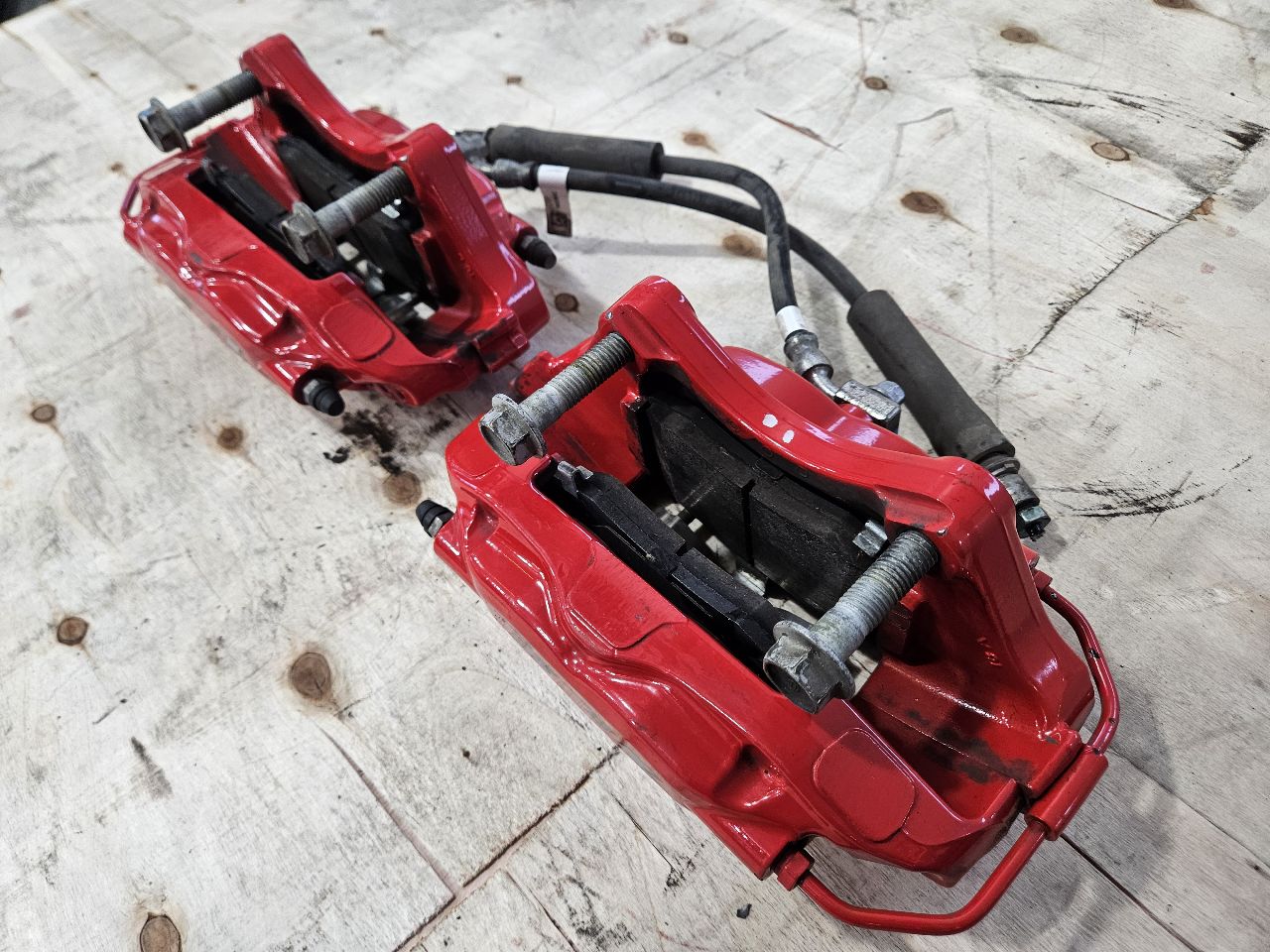 2022 CAMARO REAR 1LE SS BREMBO RED CALIPERS PAIR 27236 - image 14