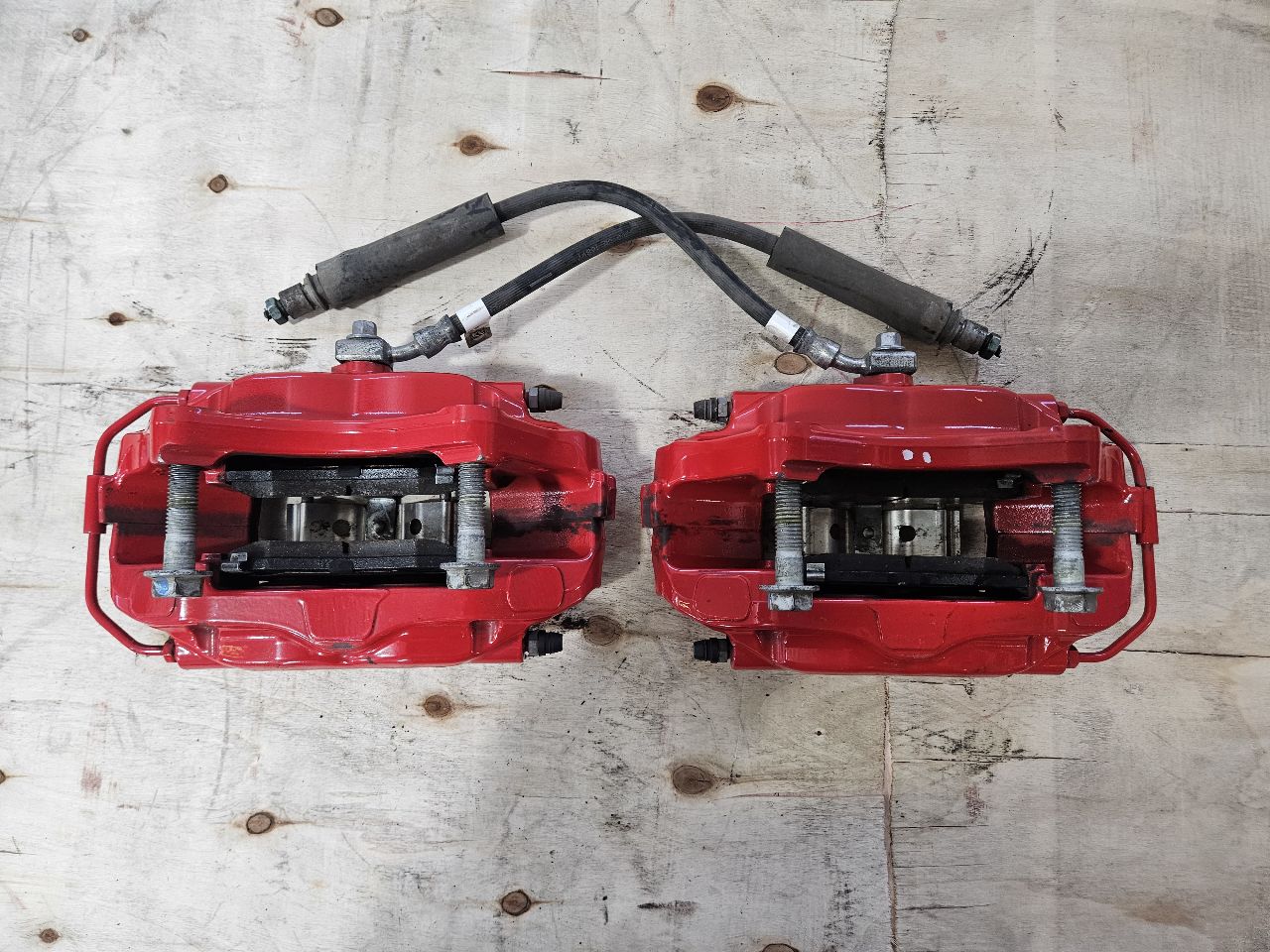 2022 CAMARO REAR 1LE SS BREMBO RED CALIPERS PAIR 27236 - image 18