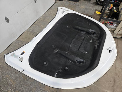 2018 CAMARO SS 1LE HOOD WHITE W/OEM VINYL WRAP 27302 - image 16