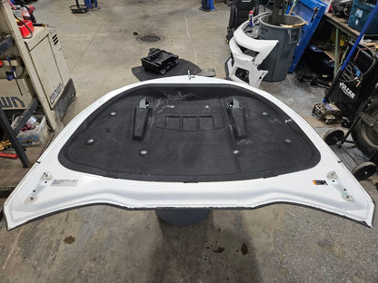 2018 CAMARO SS 1LE HOOD WHITE W/OEM VINYL WRAP 27302 - image 19