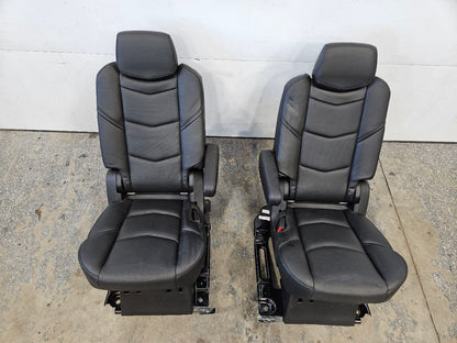 2015 ESCALADE 2ND ROW REAR SEATS PLATINUM BLACK 27390 - image 2