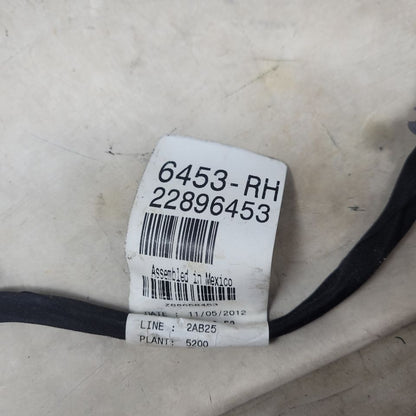 2013 ESCALAESV RH REAR DOOR WIRING HARNESS 22896453 27478 - image 5