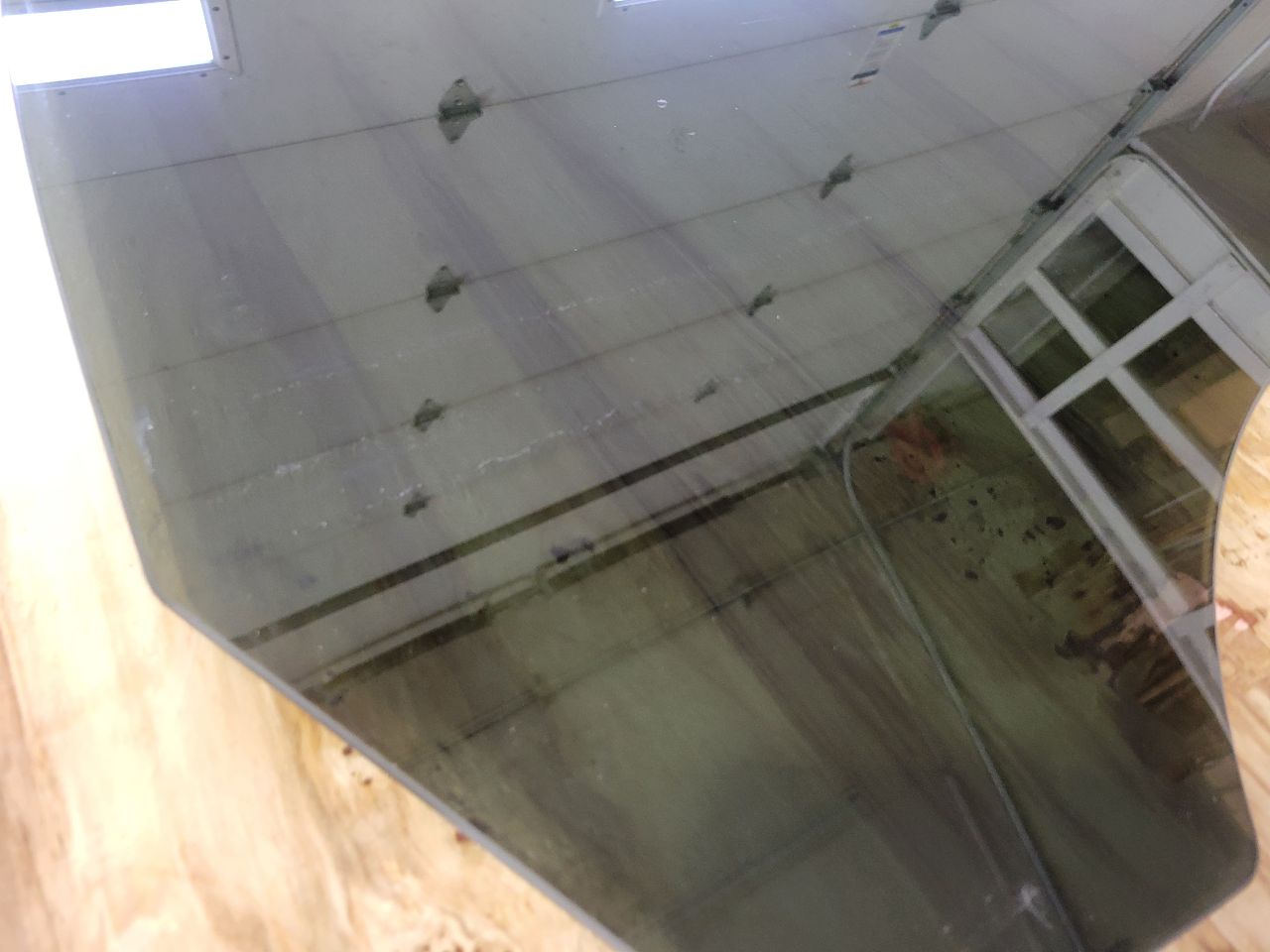 2008 YUKONXL15 RH PASSENGER REAR DOOR GLASS 27554 - image 4