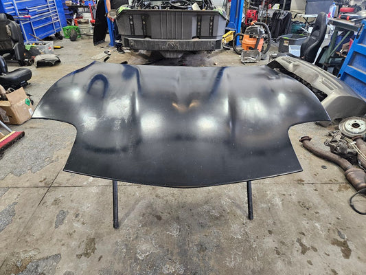 1998 CORVETTE OEM HOOD PAINTED SATIN BLACK 27609 - image 2