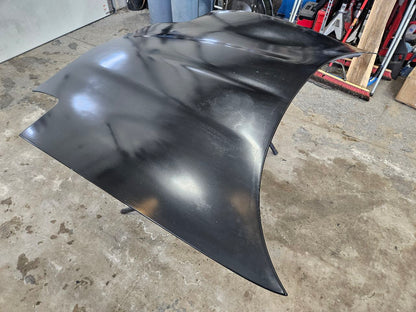 1998 CORVETTE OEM HOOD PAINTED SATIN BLACK 27609 - image 4