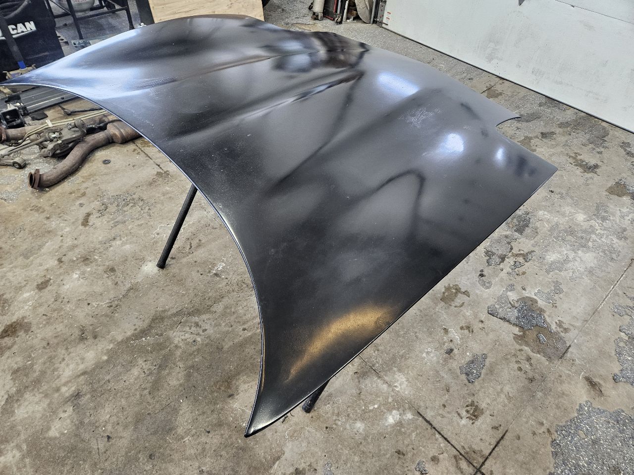 1998 CORVETTE OEM HOOD PAINTED SATIN BLACK 27609 - image 6