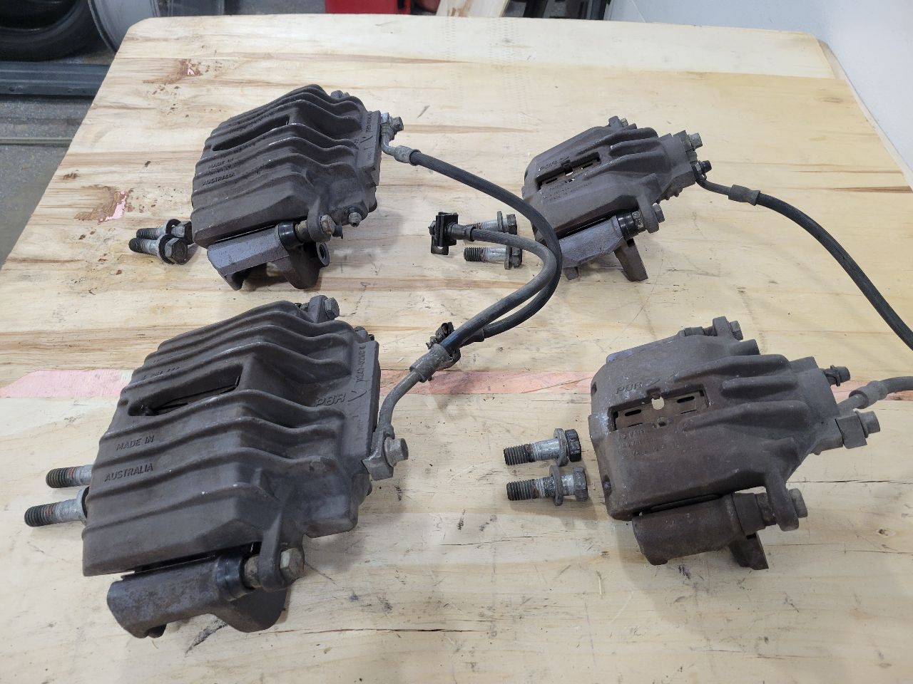 1998 CORVETTE SET OF 4 FRONT & REAR CALIPERS 27611 - image 5