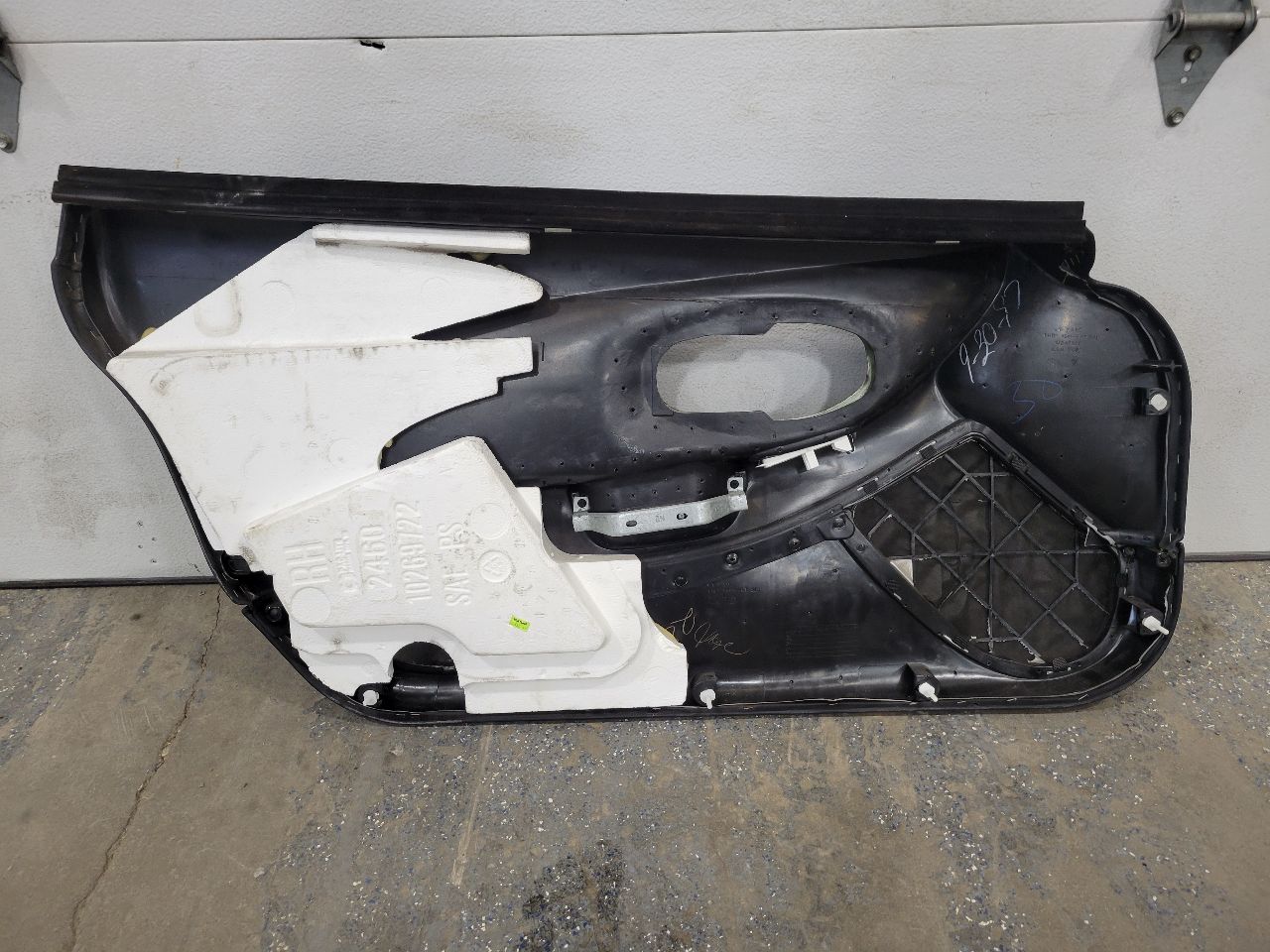 1998 CORVETTE RH TRIM PANEL BLACK BOSE 27668 - image 7