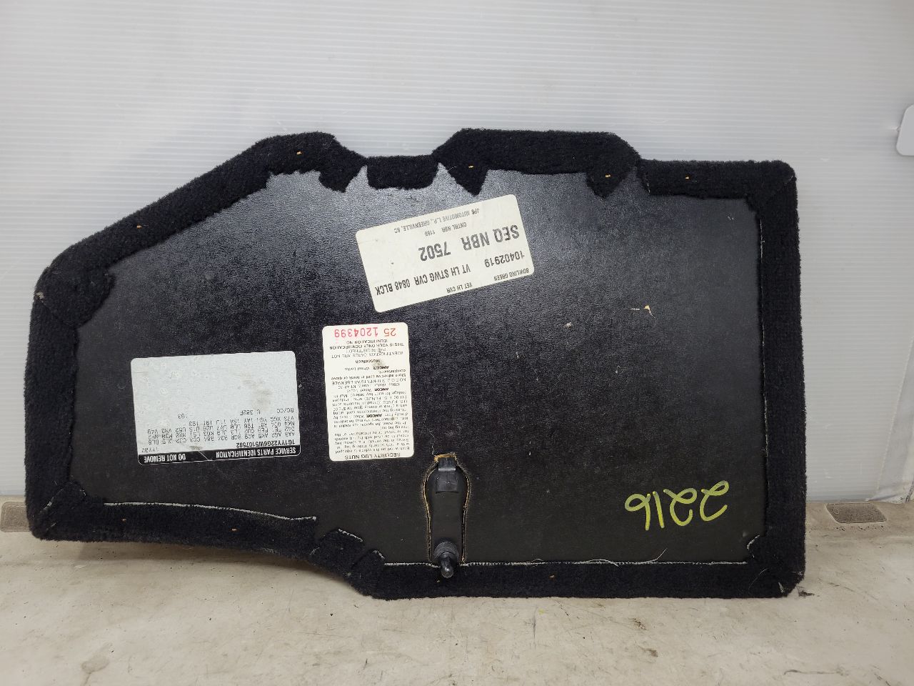 1998 CORVETTE REAR CARGO LID LH DRIVER SIDE 27681 - image 6