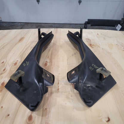 1998 CORVETTE LOWER B PILLAR SEAT BELT TRIM COVERS 27698 - image 9