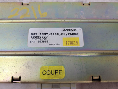 1998 CORVETTE BOSE AMP RADIO BSP MODULE 10290827 27699 - image 8