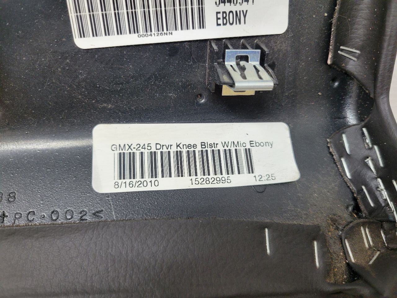 2011 CORVETTE DRIVER DASH KNEE BOLSTER BLACK 29K 27864 - image 10