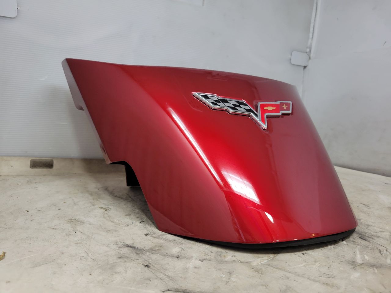 2011 CORVETTE CONVERTIBLE WATERFALL TRIM LATCH RED 27879 - image 2