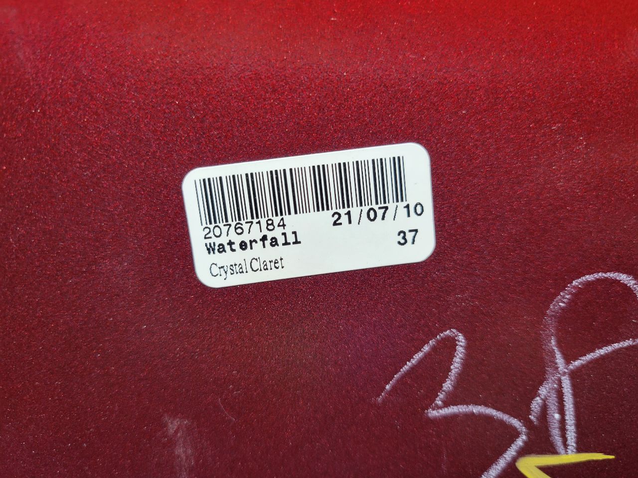 2011 CORVETTE CONVERTIBLE WATERFALL TRIM LATCH RED 27879 - image 13
