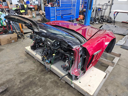 2011 CORVETTE FRONT CLIP CUT BEHIND A PILLAR 89U 27891 - image 13