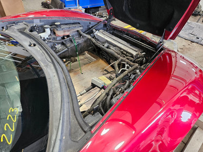 2011 CORVETTE FRONT CLIP CUT BEHIND A PILLAR 89U 27891 - image 1