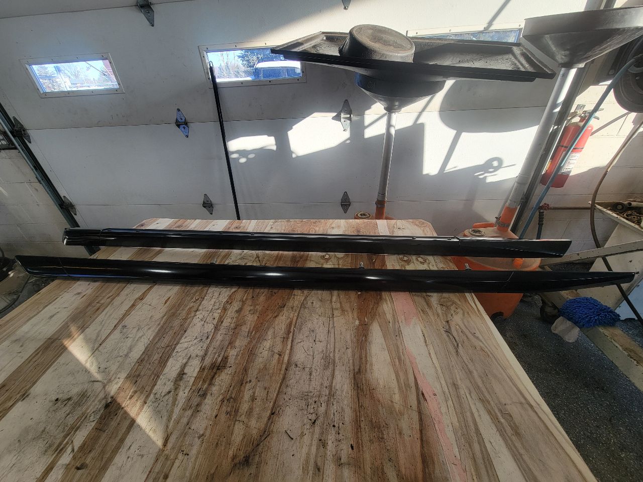 2015 ESCALADE OEM LUGGAGE RACK RAILS VINYL WRAPPED 27933 - image 1