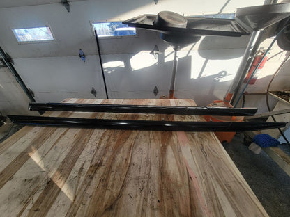 2015 ESCALADE OEM LUGGAGE RACK RAILS VINYL WRAPPED 27933 - image 1