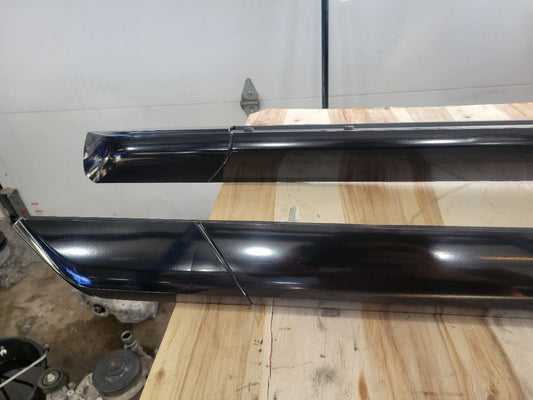 2015 ESCALADE OEM LUGGAGE RACK RAILS VINYL WRAPPED 27933 - image 2