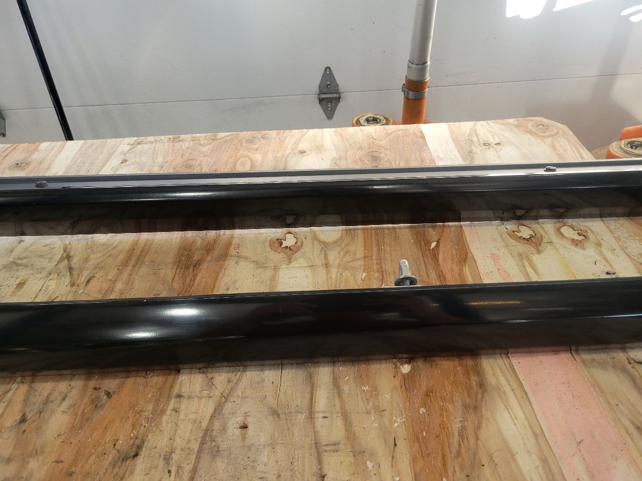 2015 ESCALADE OEM LUGGAGE RACK RAILS VINYL WRAPPED 27933 - image 6