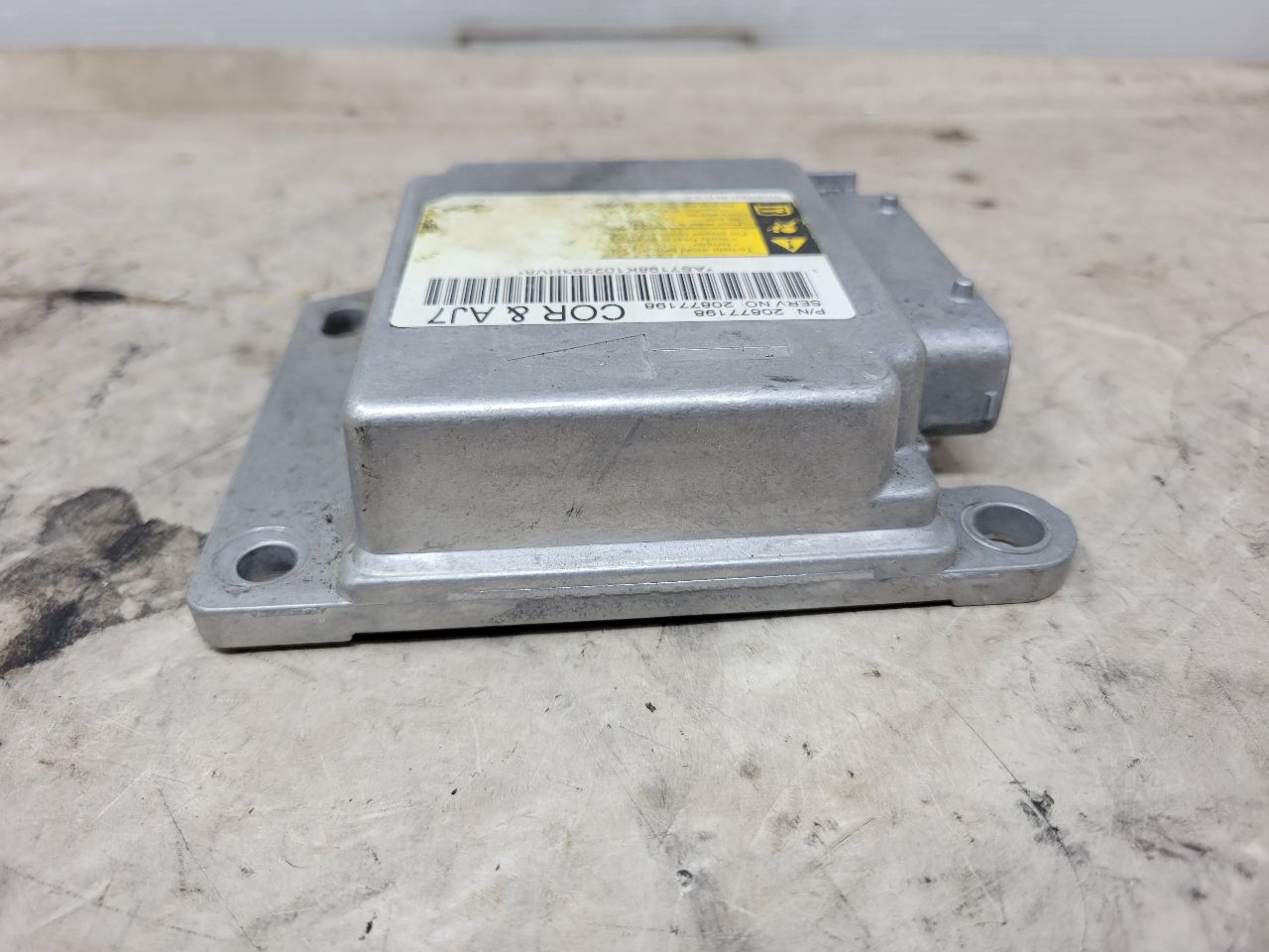 2011 CORVETTE SRS CRASH MODULE 20877198 27973 - image 4