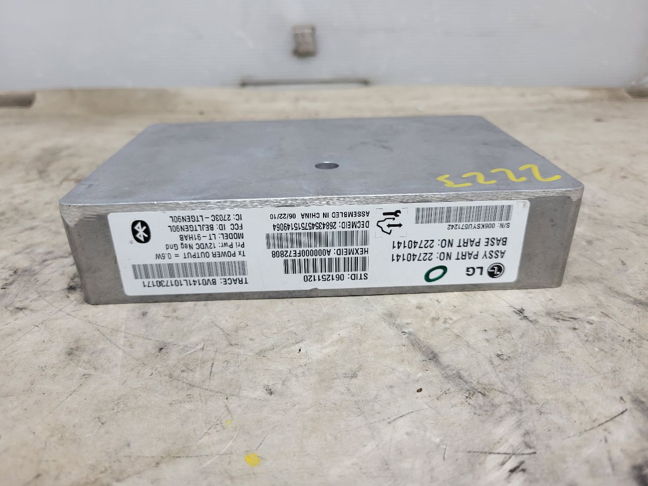 2011 CORVETTE ONSTAR COMMUNICATION MODULE 22740141 27974 - image 4